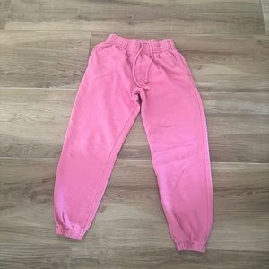 Garage pink sweatpants